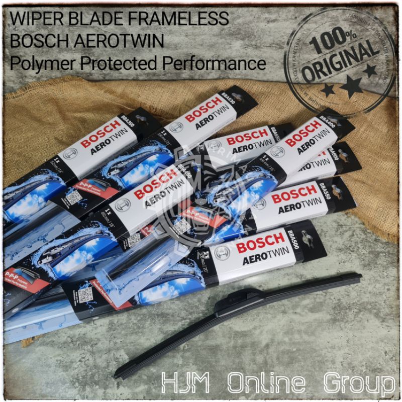 WIPER FRAMELESS BOSCH AEROTWIN 14&quot; 16&quot; 17&quot; 18&quot; 19&quot; 20&quot; 21&quot; 22&quot; 24&quot; 26&quot;