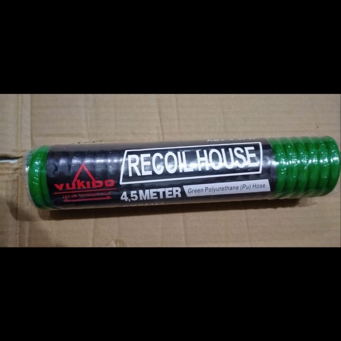 YUKIDO Selang Angin Kompresor Spiral / Air Recoil Hose 4,5M 6M 9M 12M