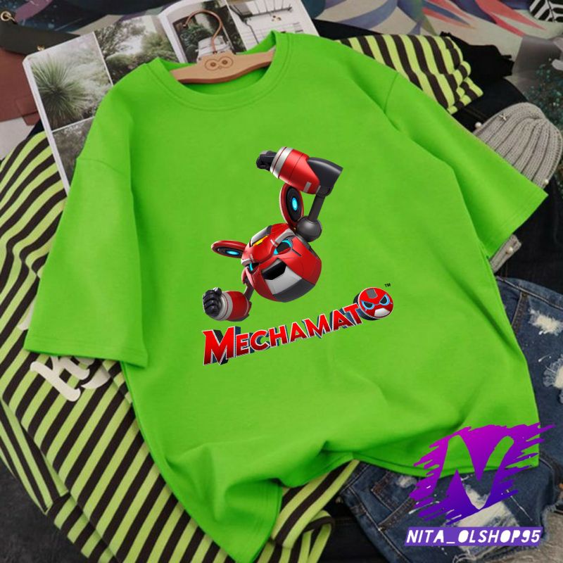 BAJU KAOS ANAK MECHAMATO MECHABOT