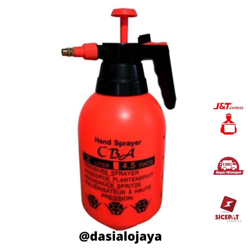 ❤dasialojaya❤ Semprotan Air Pompa Botol 2 Ltr Penyemprot Burung/Sprayer Mist 2 Liter Violet