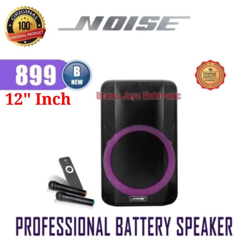 Speaker Portable Noise 899B New 12 Inch Bluetooth Wireless Active Meeting Original