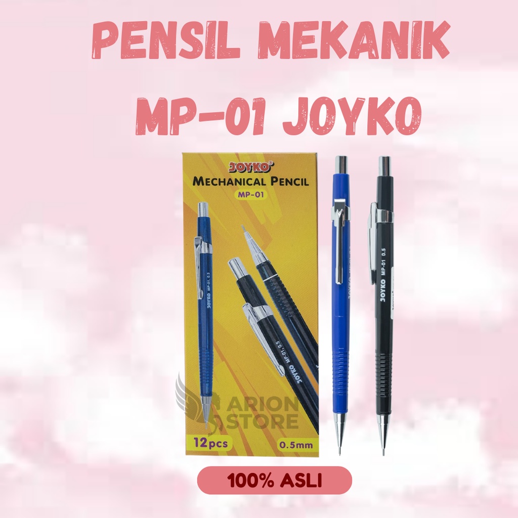 

[ARION STORE] Pensil Mekanik 0.5 / Pensil Mechanical 0.5 MP-01 Joyko [PCS]