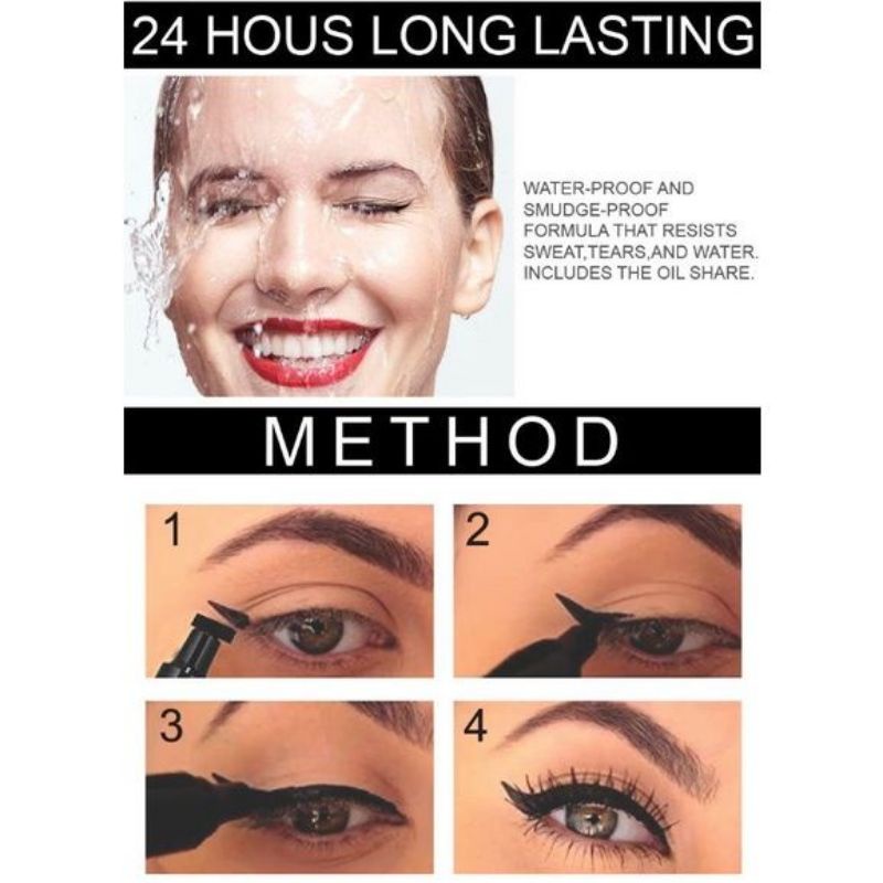 Eyeliner SVMY 2 in 1 Eyewing Wing Stamp Spidol Cetakan Small