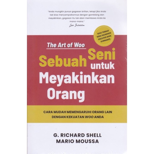 

Buku Sebuah Seni Untuk Meyakinkan Orang ( Cover Baru ) oleh G.richard