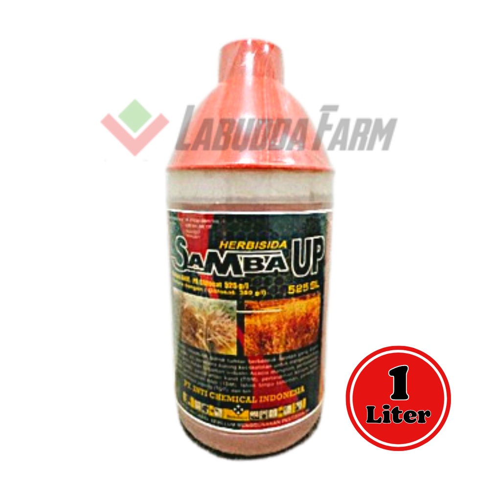 Samba Up 525SL Herbisida Sistemik Glifosat Super 1 Liter - Herbisida Obat Pembasmi Rumput - Racun Ru