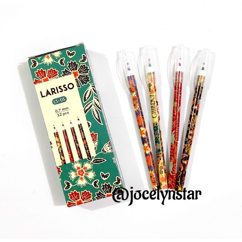 

Pulpen batik/Bolpen batik Larisso 0,7mm