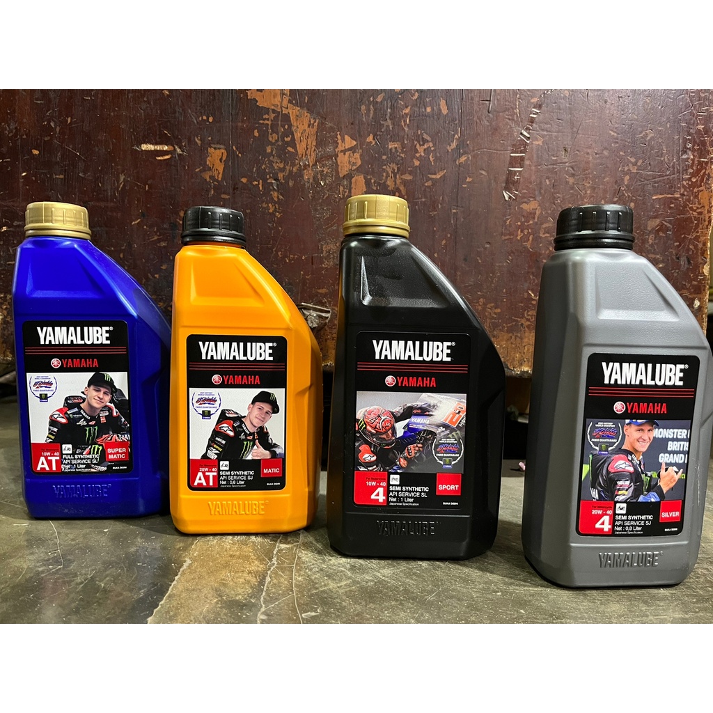 Oli Motor YAMALUBE SUPER MATIC MATIC SPORT SILVER uk. 0.8L 1L ORIGINAL
