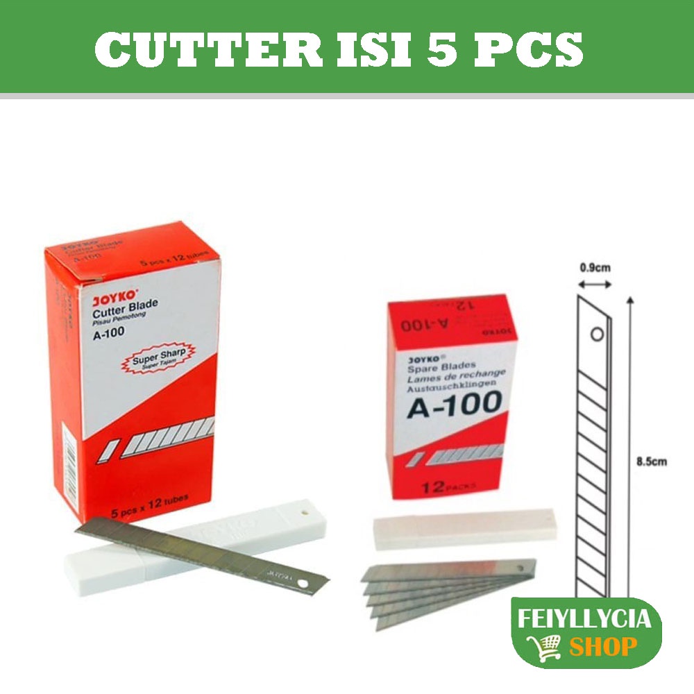 

REFFIL - ISI CUTTER - BESAR - JOYKO - L150