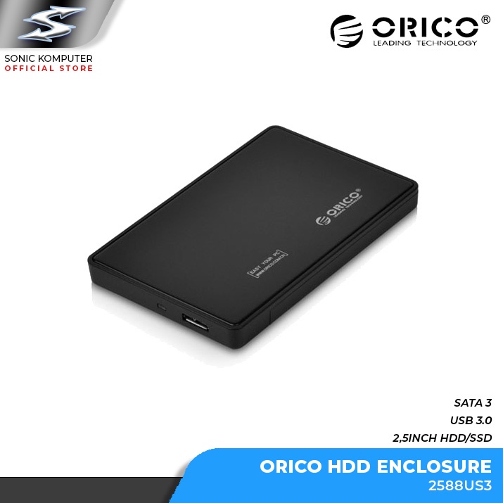 Box Harddisk Orico 2588US3 HDD Enclosure 2.5&quot; Inch Hardisk 2588 US3 USB3.0