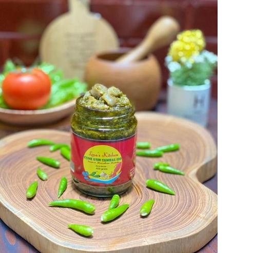 

Limited | KJ5|Cumi asin sambal ijo berat 400gram berat isi 200gram