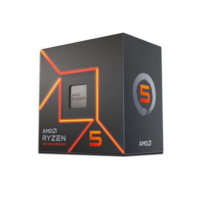 AMD Ryzen 5 7600 3.8Ghz Up To 5.1Ghz Cache 32MB AM5 [Box] - 6 Core