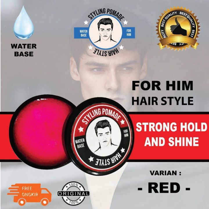 POMADE Hair Styling Waterbased Strong Hold FREE SISIR