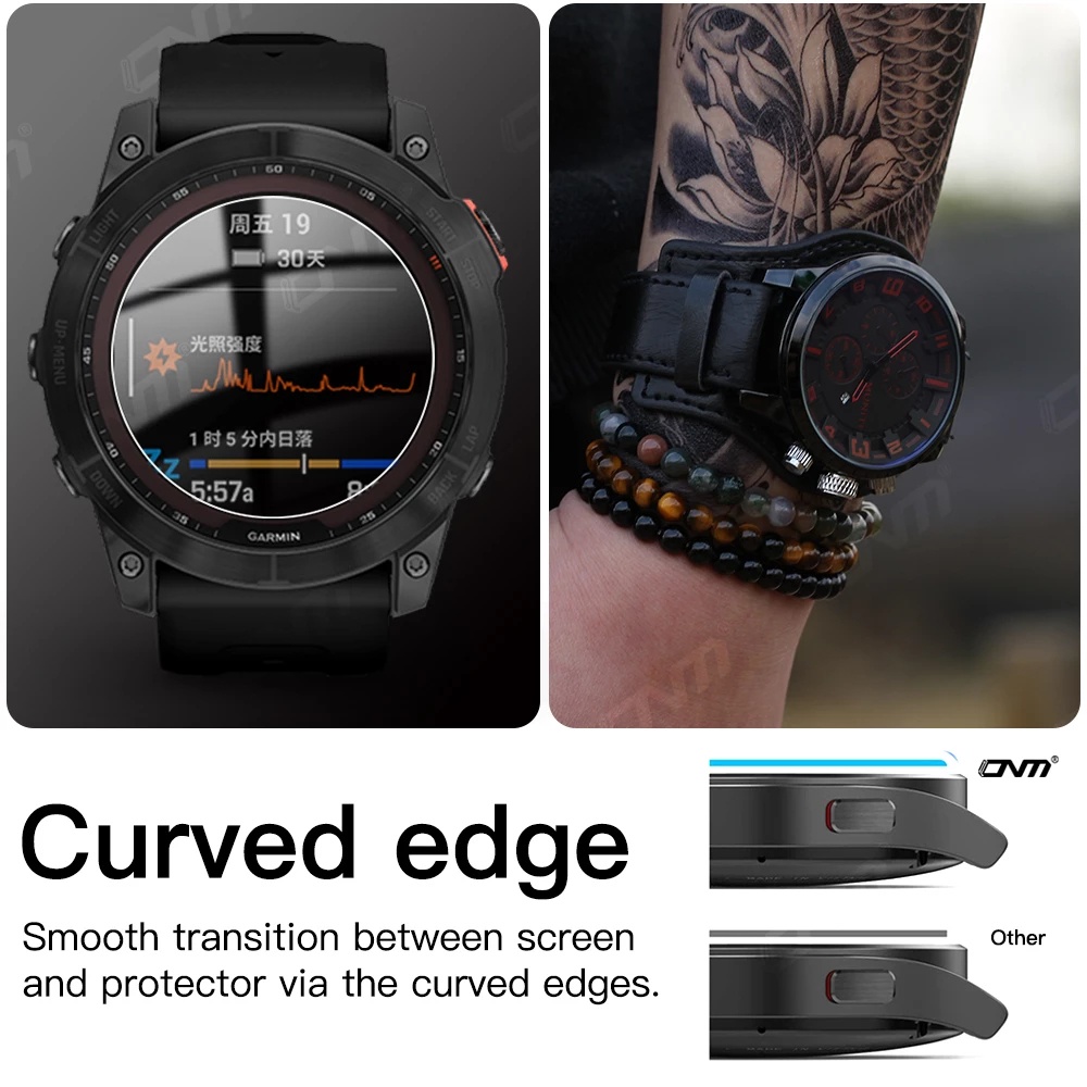 [Harga Grosir] Garmin Instinct Crossover Tempered Film/HD Watch Film for Garmin/Pelindung Layar Smart Watch/Kaca Film Anti Ledak/Aksesoris Jam Garmin