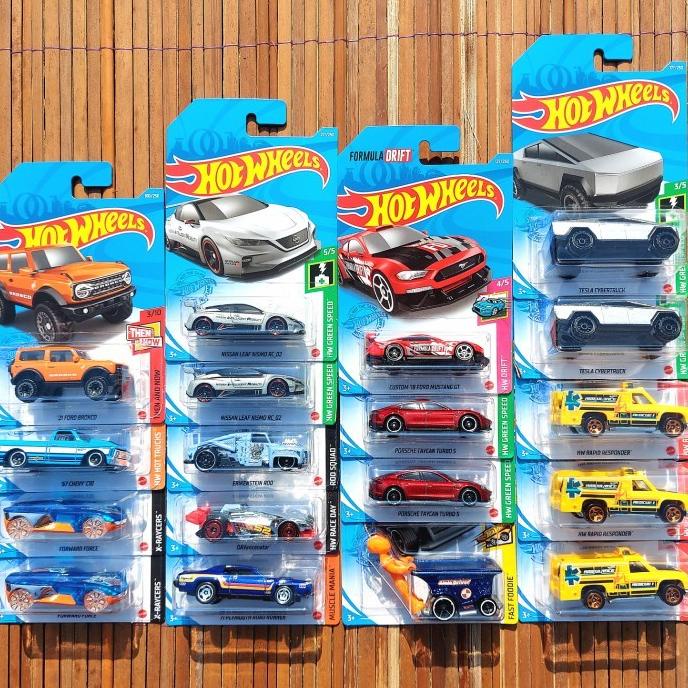 HOTWHEELS GROSIR REGULER DUS KARTON LOT M 2021 SEGEL SNI - 72 PCS