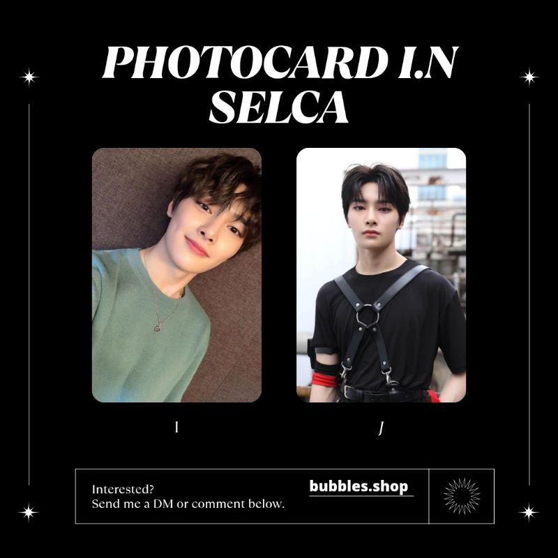 PHOTOCARD UNOFFICIAL I.N STRAYKIDS SELCA