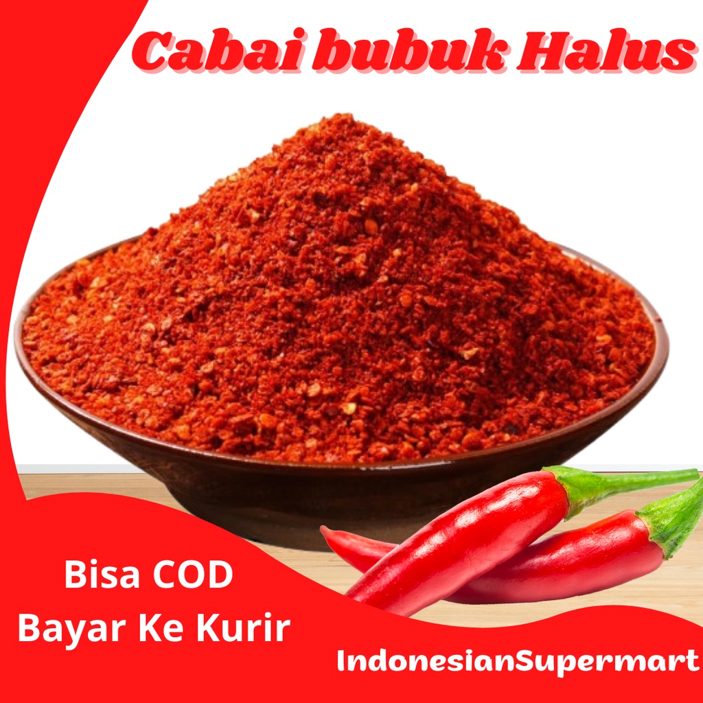 

Bubuk Cabai Halus Premium Tidak Pahit
