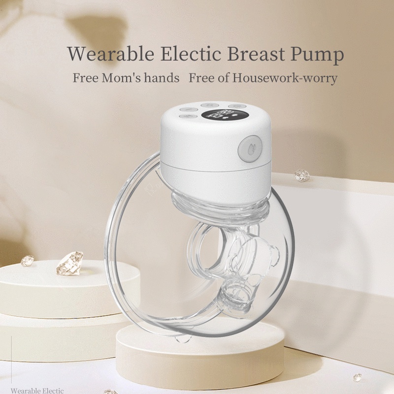 S12 Wearable Breast Pump Pompa ASI Elektrik Handsfree LCD Display 2 mode Breast Pompa 9 Level Pompa