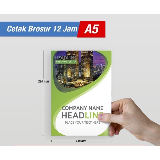 

WDPrint Cetak Brosur Flyer A5 Art Paper MURAH / 1 Sisi / 2 Sisi