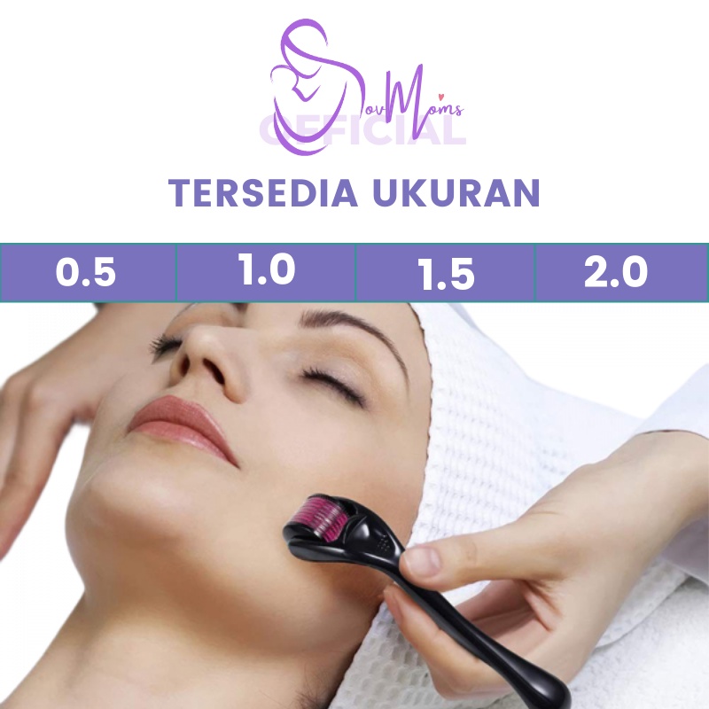 Alat Kecantikan Perawatan Wajah Dermaroller Roller Wajah Kecantikan Wajah 540 Jarum Facial Wajah