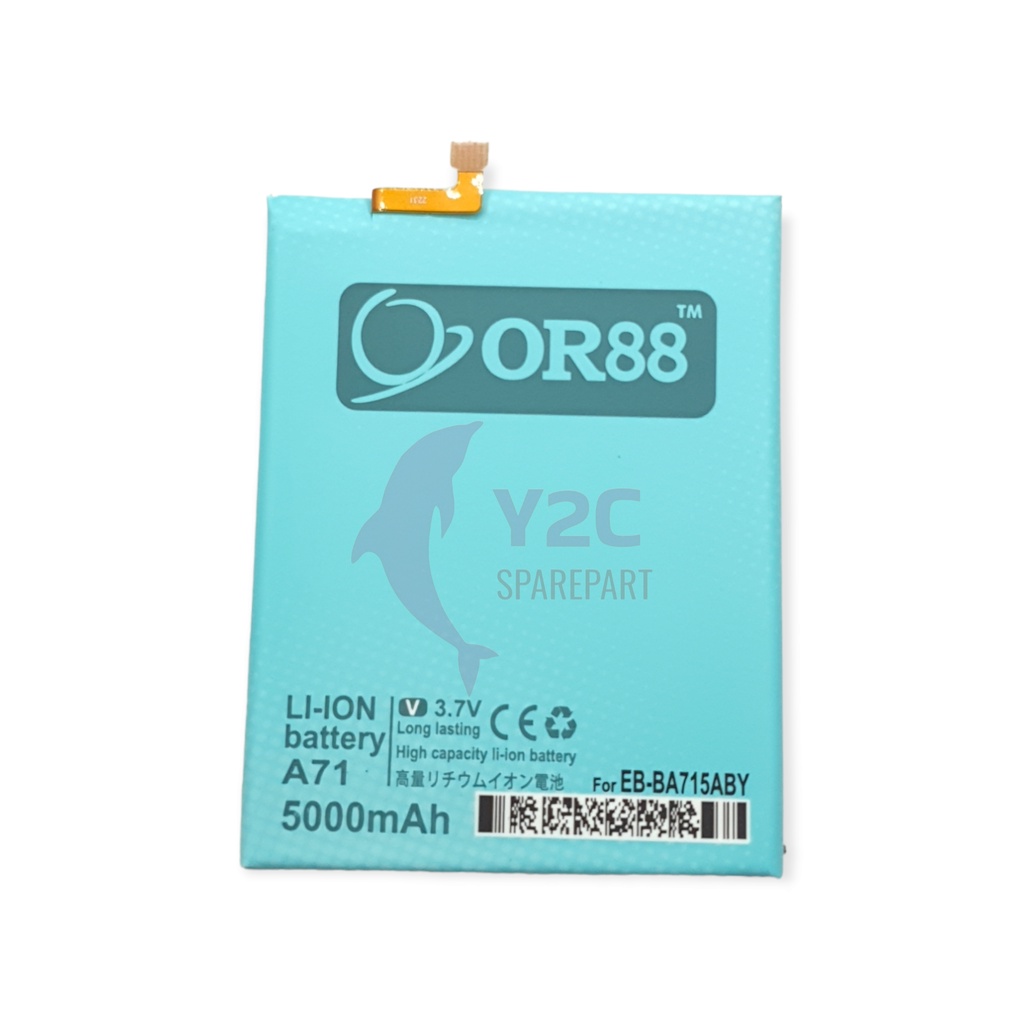 BATERAI SAMSUNG A715 / GALAXY A71 / EB-BA715ABY DOUBLE POWER ORIENS 88 / BATRE BATERE BATRAI BATREI