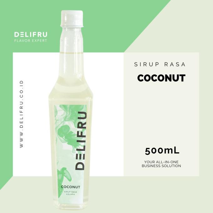 

Delifru Syrup Coconut - Sirup Kelapa 500 ml