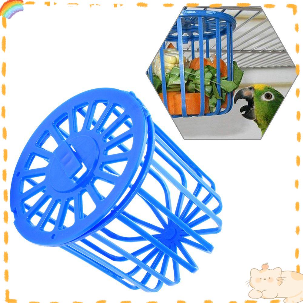 Solighter Bird Feeder Cage Aksesoris Perlengkapan Burung Pakan Burung Pakan Burung Beo