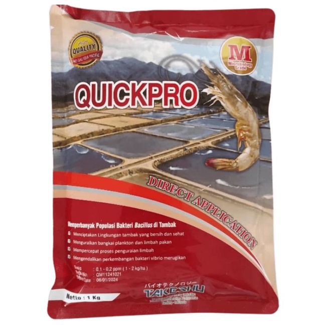 PROBIOTIK UDANG TAKESHU QUICKPRO DIRECT