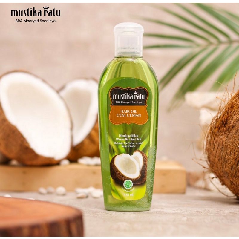 Jual MUSTIKA RATU Minyak Cem Ceman/ CEM CEMAN HAIR OIL 175ML / Menjaga ...