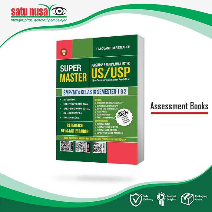 Super Master Persiapan Dan Pendalaman Materi US/USP SMP / MTS Kelas 9