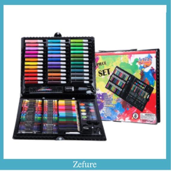 

[90Z67] Crayon krayon / oil pastel Crayon Set / Art Set / Peralatan Gambar Lukis isi 150 Alat Lukis Cat Warna Cat Air 63