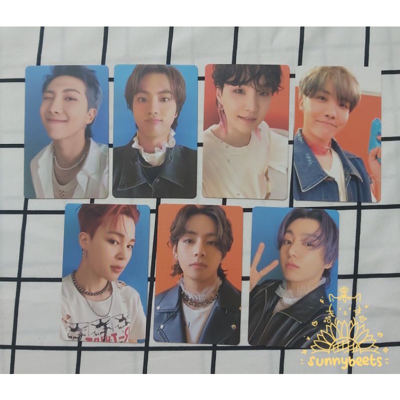 [sunnybeets] Photocard PC Album BTS Butter Cream RM Namjoon Seokjin Jin Pout Suga Yoongi JHope Jimin