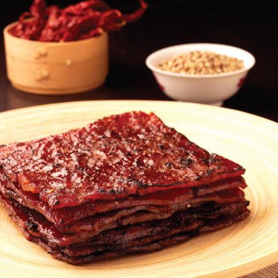 

Kirim Langsung ¯ Bee Cheng Hiang Sliced Chili Pork 500 gram | Dendeng Babi Pedas 500gram ✈