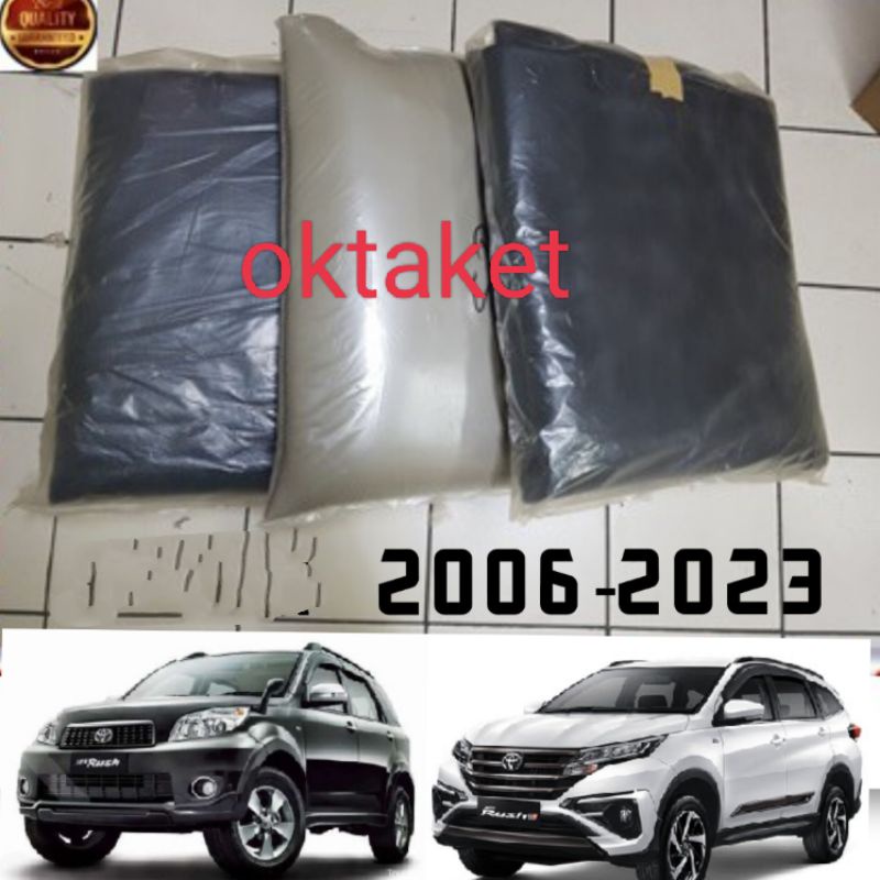 karpet dasar rush terios old &amp; all new Rush  2006 2010 2018 2020 2023 tebal &amp; serat