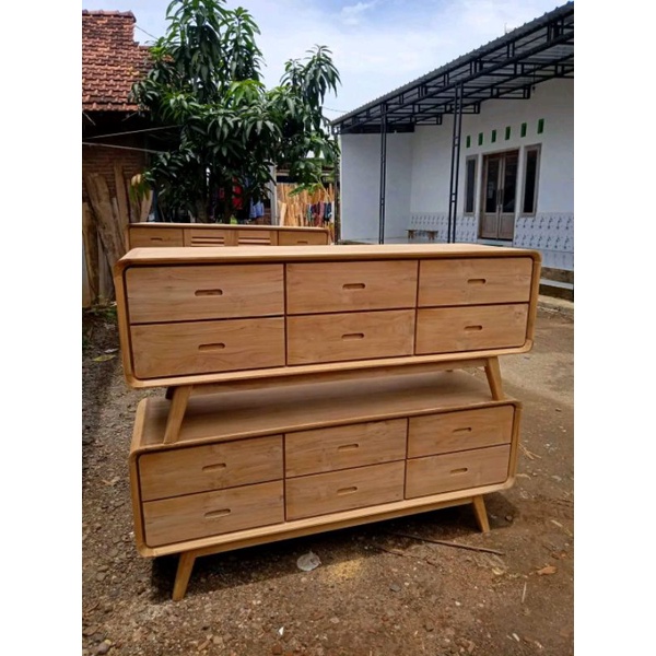 BOFET MINIMALIS BOFET RETRO BAOFET TV NAKAS TV MEJA TV KAYU JATI