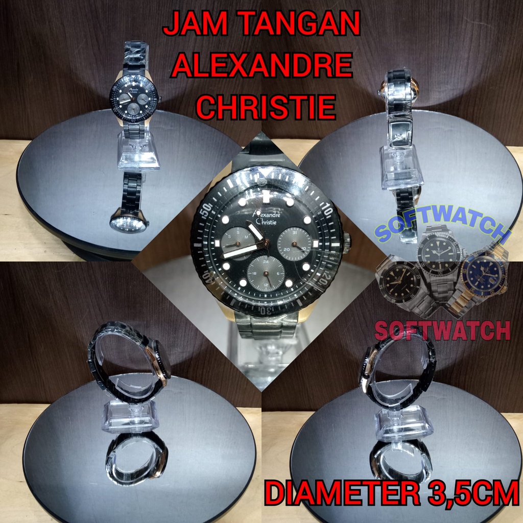 JAM TANGAN ARLOJI ALEXANDRE CHRISTIE ASLI 100% ORIGINAL WANITA