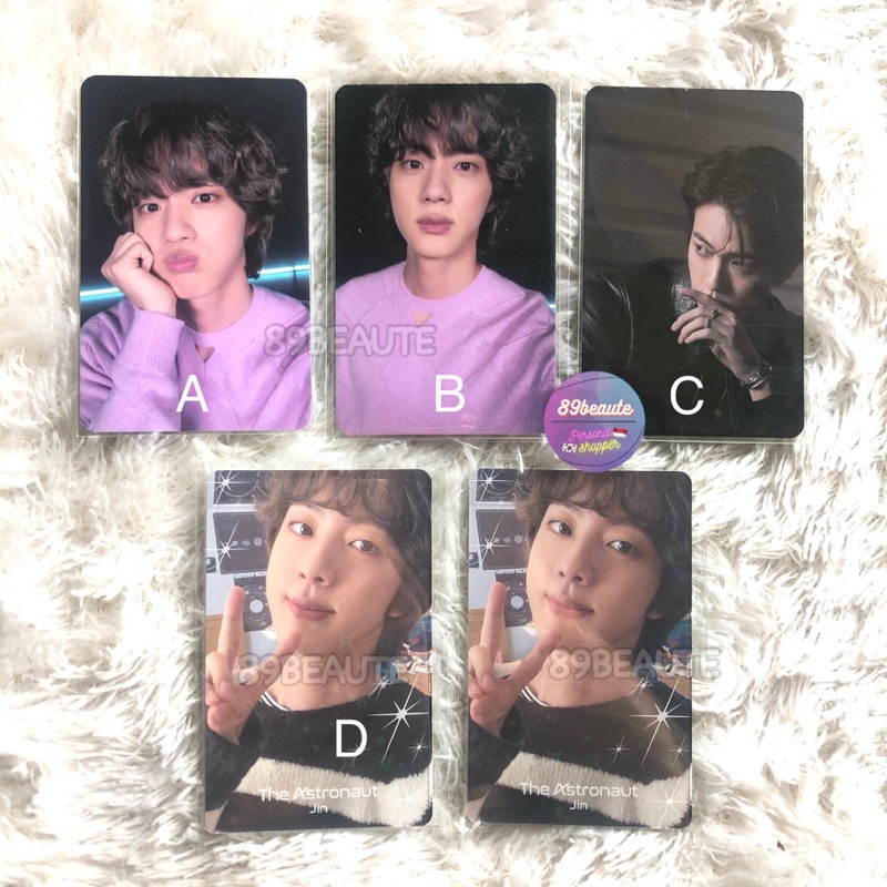 [READY STOCK] JIN - THE ASTRONAUT PC LUCKY DRAW & JAPAN OFFICIAL