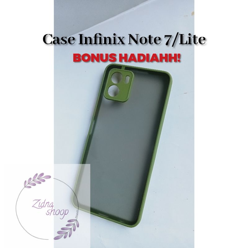 CASING INFINIX NOTE 7/LITE Case Infinix dove Case dove Hijau muda infinix note 7/lite Casing infinix