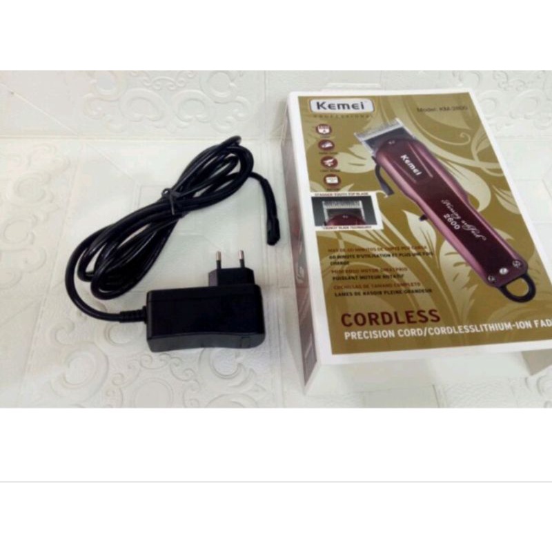 charger kemei 2600 original di jamin original kemei 2600