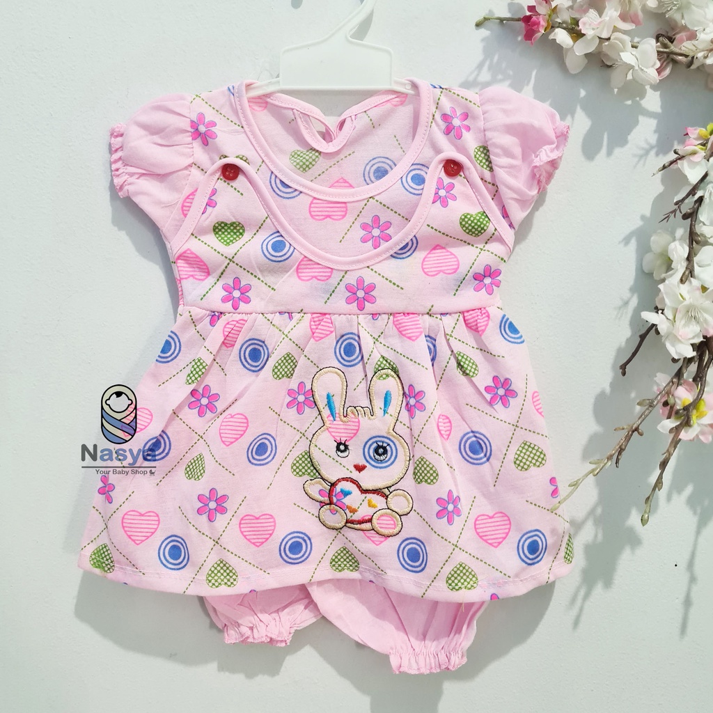 [N-009] Baju Bayi New Born Kombinasi / Setelan sehari-hari anak perempuan (0-6 bulan)