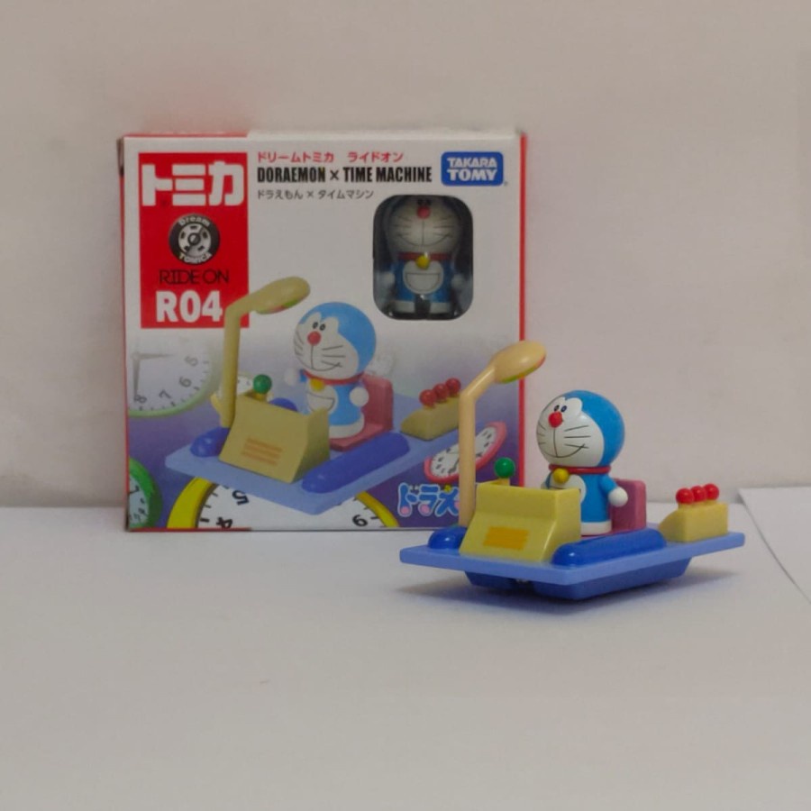 Tomica Ride On R04 Doraemon x Time Machine takara tomy mainan anak koleksi murah