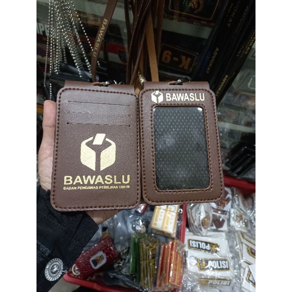 

Name Tag Id Card Holder Logo Bawaslu