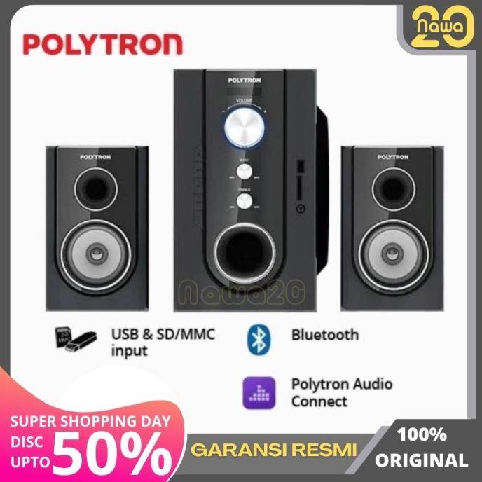 POLYTRON SPEAKER AKTIF PMA 9320 BLUETOOTH PMA9300 USB AUDIO