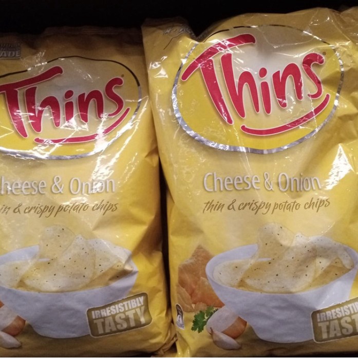 

Thins cheese & onion 175gr