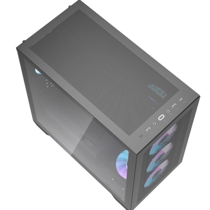 CASING DARKFLASH DLX4000 MESH BLACK ATX MATX