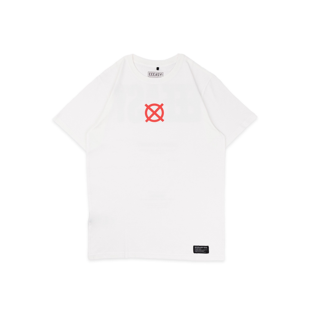 Eeeasy T-shirt Blocked White