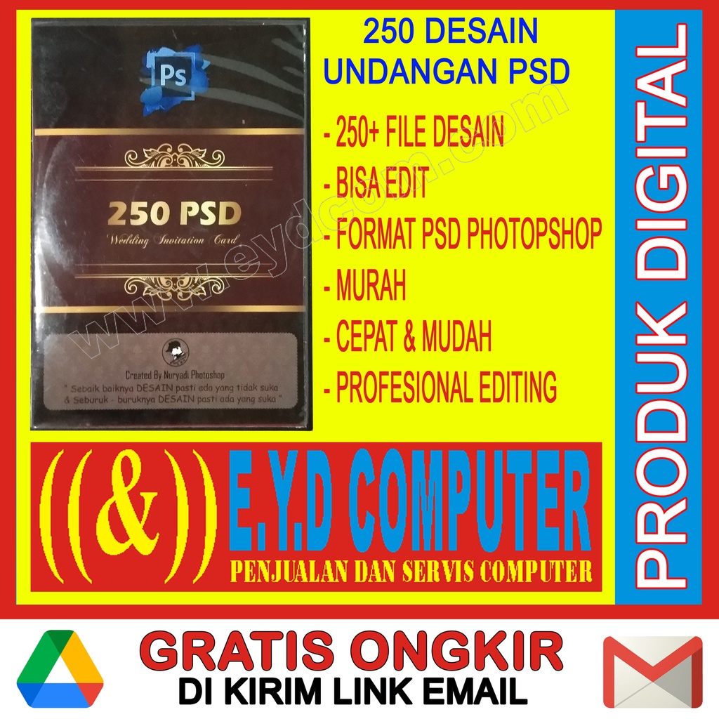 DVD 250 TEMPLATE UNDANGAN FORMAT PSD PHOTOSHOP KOLEKSI DESAIN TEMPLATE DESIGN GRAFIS USAHA PERCETAKA