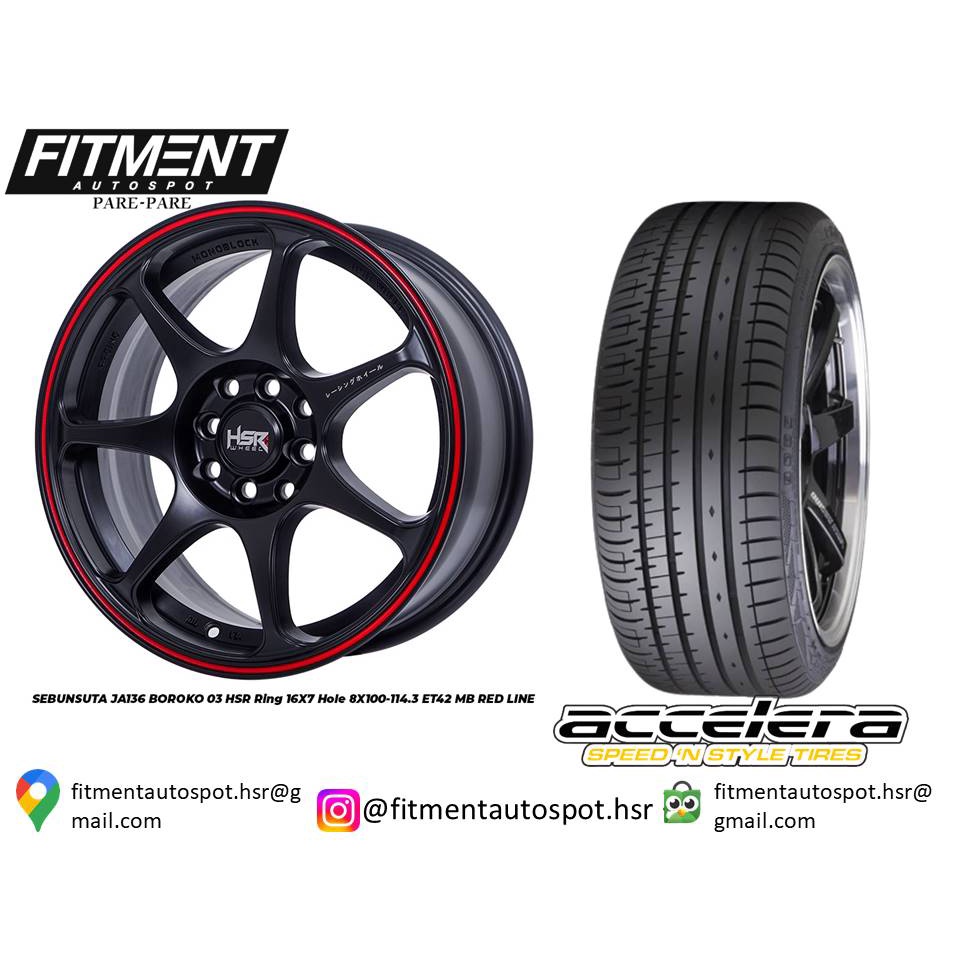 paketan velg mobil brio,agya,calya,velg ring 15 ukuran ban 185 55 r15 gratis kirim