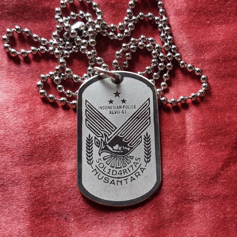 KALUNG IDENTITAS "SOLIDARITAS NUSANTARA"(CUSTOM NAMA)