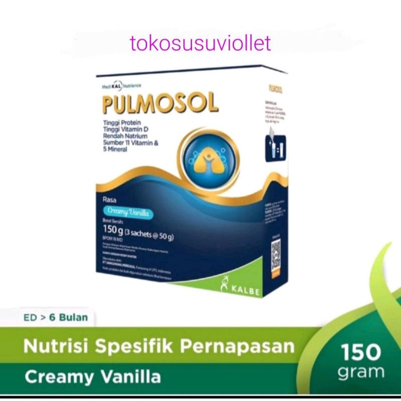 

Pulmosol Vanila 150gr