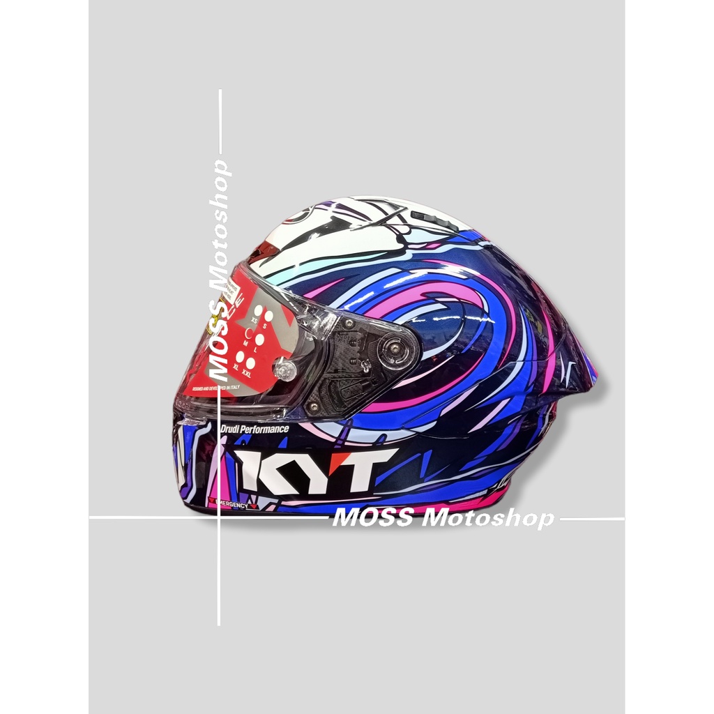 Jual Helm KYT NZ Race Bastianini Rep 2022 Original Shopee Indonesia